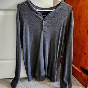 Abercrombie Long Sleeve Henley Size XL